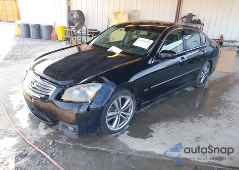 2008 Infiniti M45 z USA, uszkodzony, nr VIN JNKBY01E38M500264